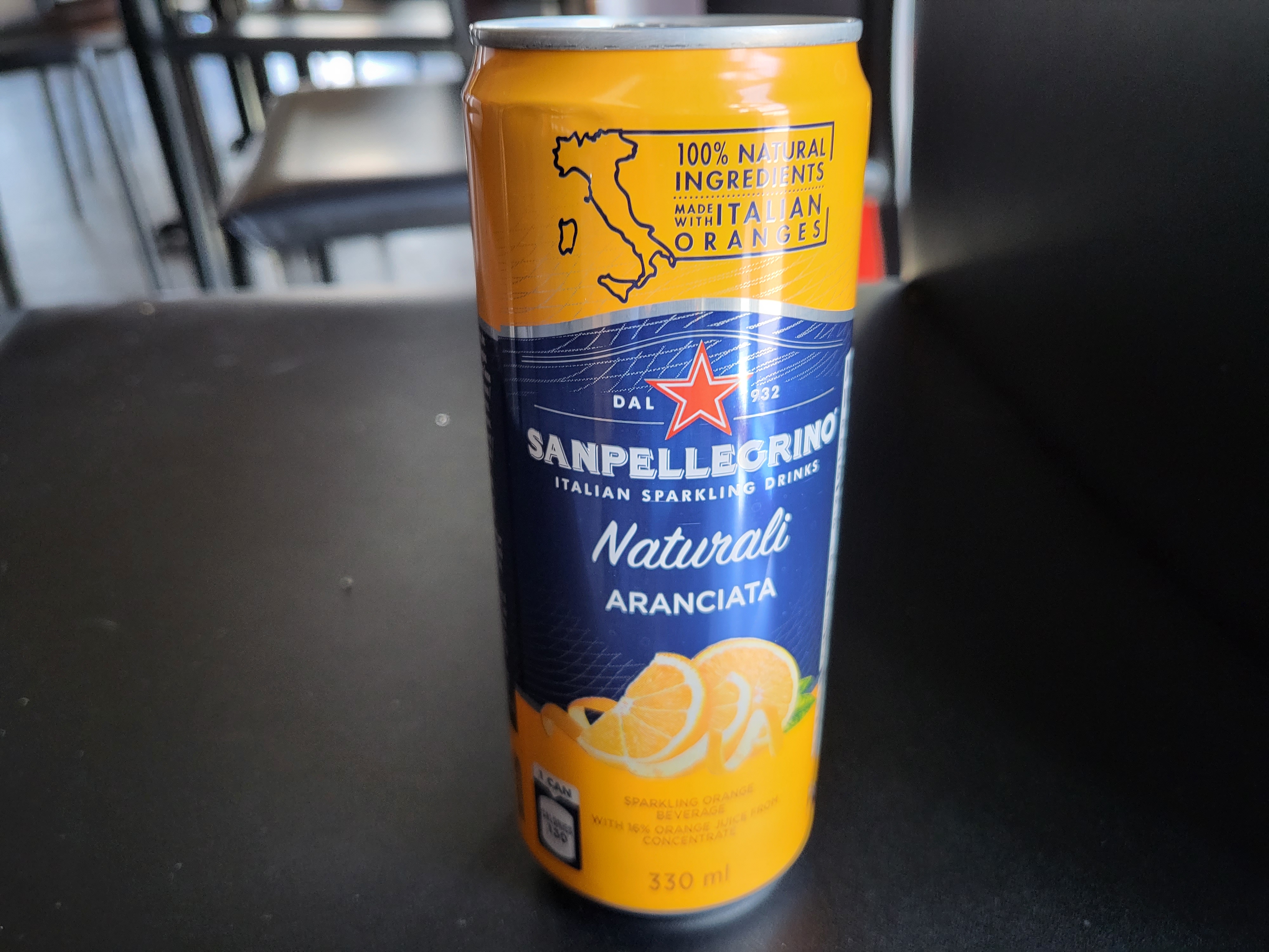 sanpellegrino orange